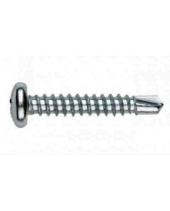 TORNILLO ROSCA CHAPA PUNTA BROCA CABEZA ALOMADA       3'9X16MM. CAJA 1000UDS.