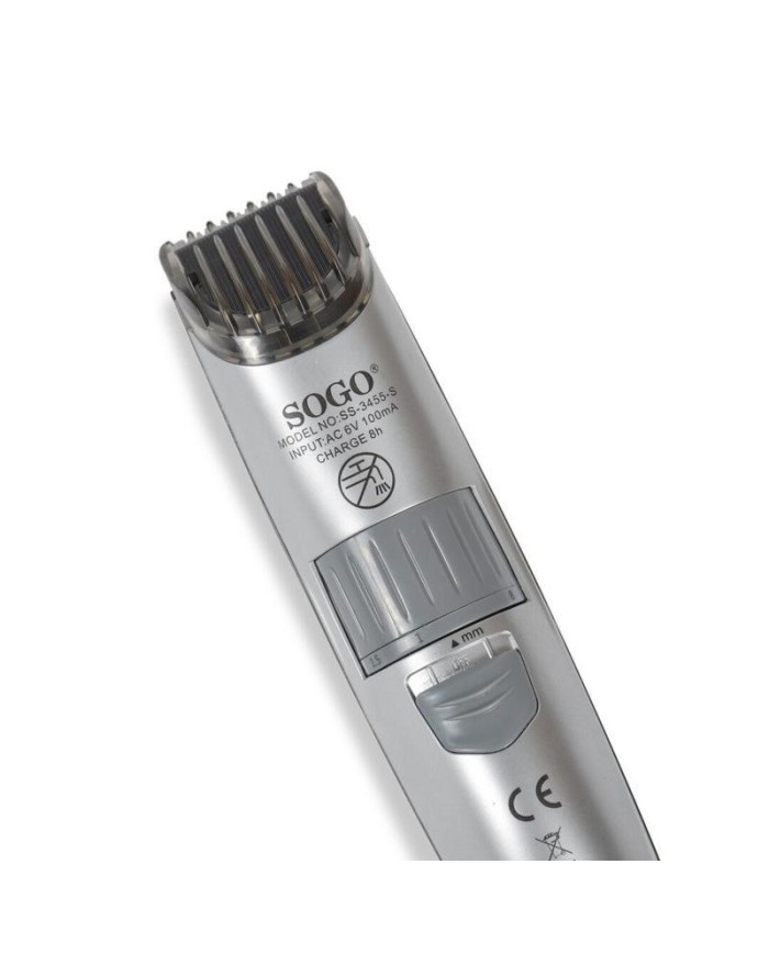 CORTAPELOS SOGO INALAMBRICO RECARG.PLATA