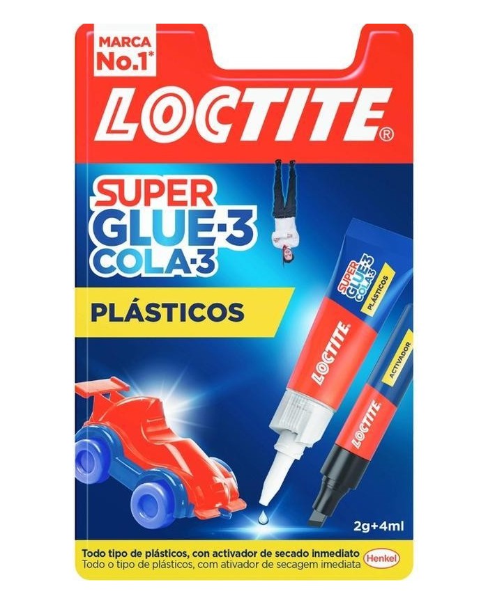 PEGAMENTO SUPER-GLUE-3  2 GRS. PLASTICOS