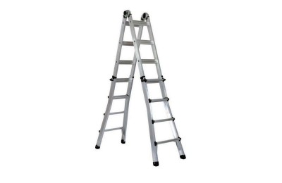 ESCALERA ALTIPESA PLEGABLE ALUMINIO 2X4+4