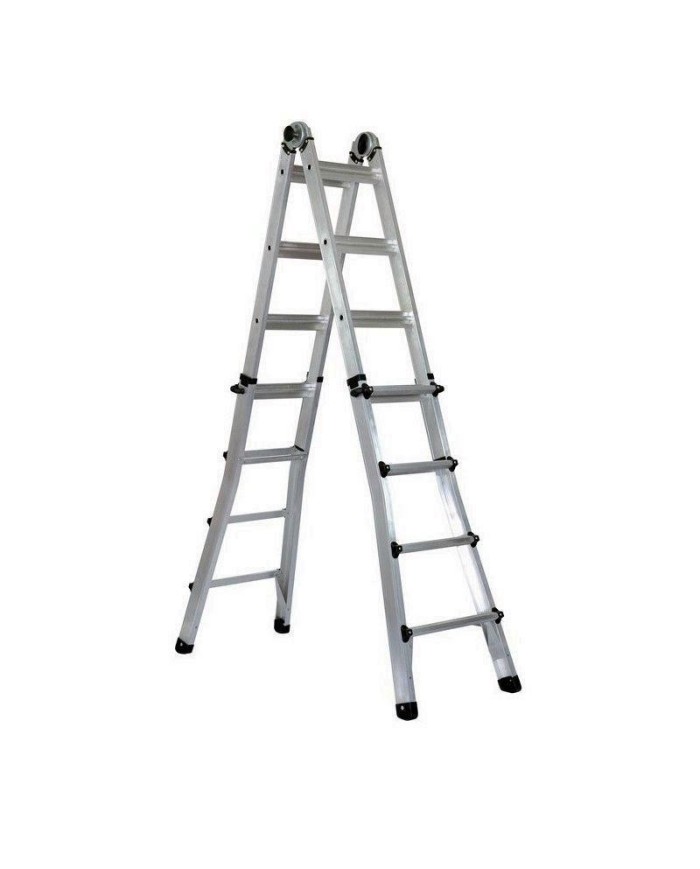 ESCALERA ALTIPESA PLEGABLE ALUMINIO 2X4+4