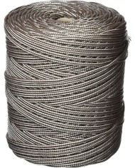 CUERDA POLIPROPILENO BLANCO/MARRON 5MM. (R 200MTS.)