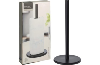 PORTARROLLO EH NEGRO PAPEL COCINA 32CMS.