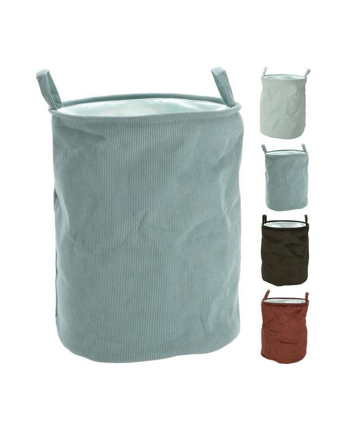 CESTA DE TELA PARA ROPA KOOP 38X38X50CMS. CY4655500