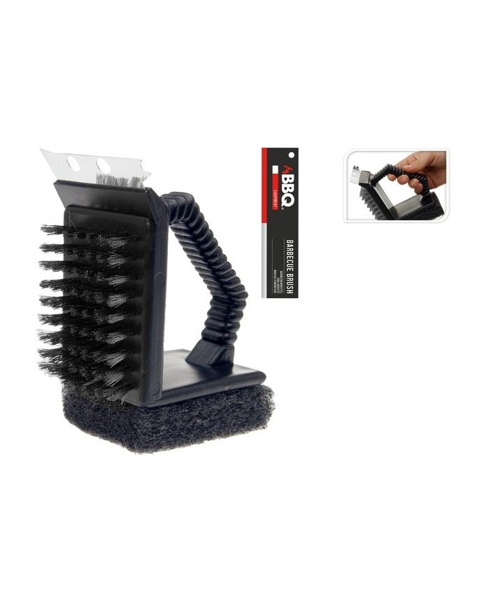 CEPILLO BARBACOA BBQ 13X17X10CM.YL7150160