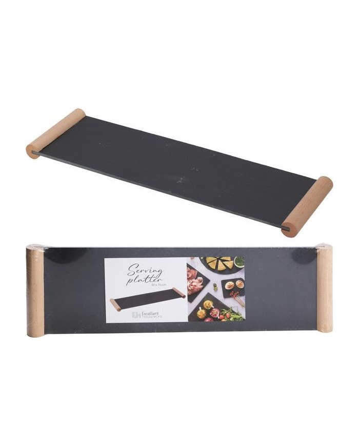 BANDEJA PIZARRA EXCELLENTH 50X15CMS.