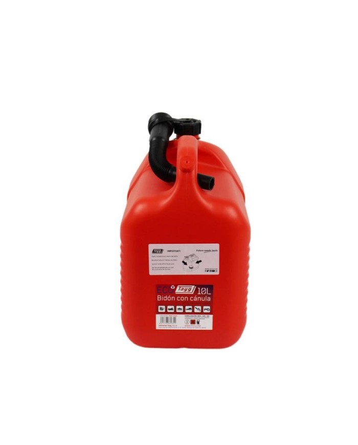 BIDON CARBURANTE TAYG ROJO C/CANULA 10LT