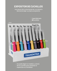  EXPOSITOR 120 CUCHILLOS SURT. TRAMONTINA