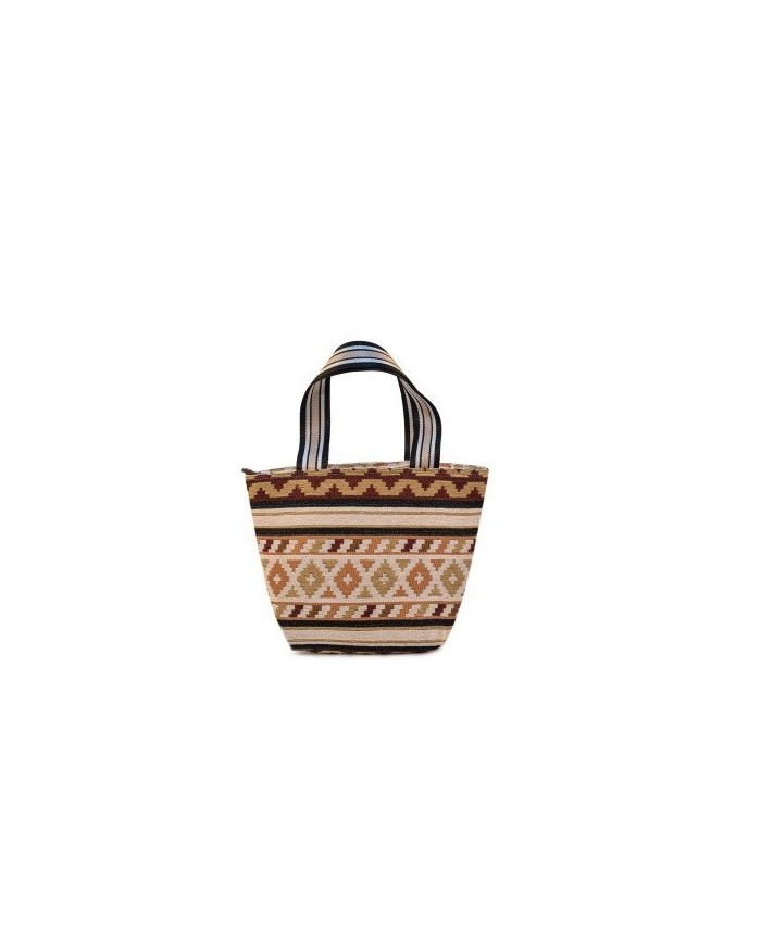 BOLSA NEVERA KILIM IRIS CENEFA NARANJA