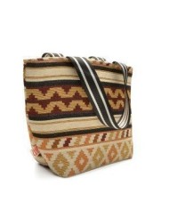 BOLSA NEVERA KILIM IRIS CENEFA NARANJA