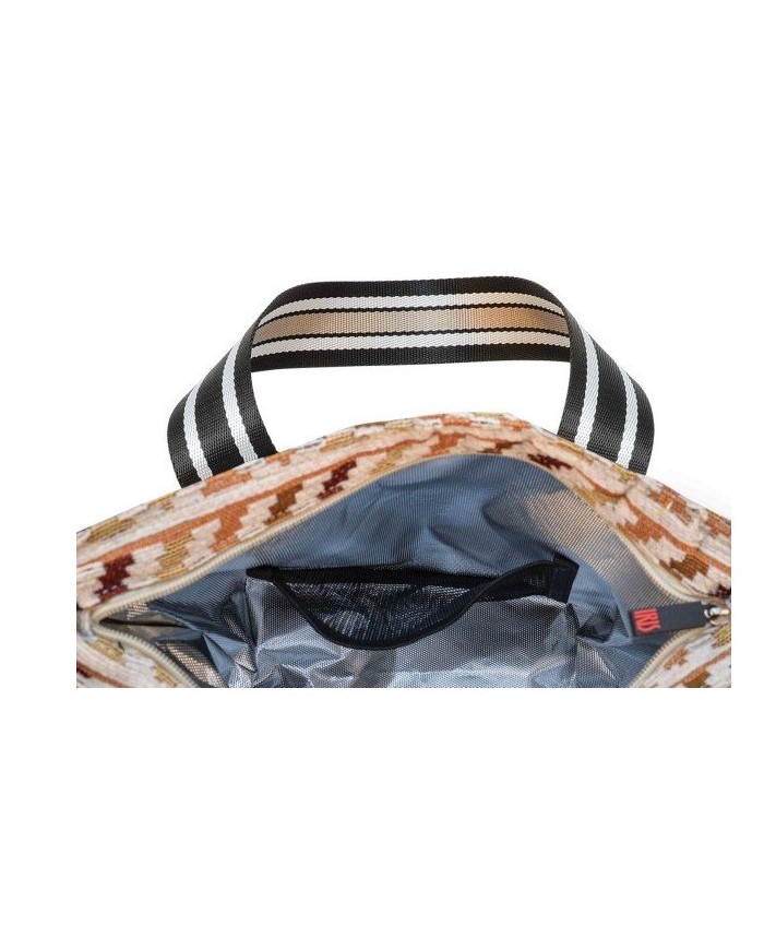 BOLSA NEVERA KILIM IRIS CENEFA NARANJA