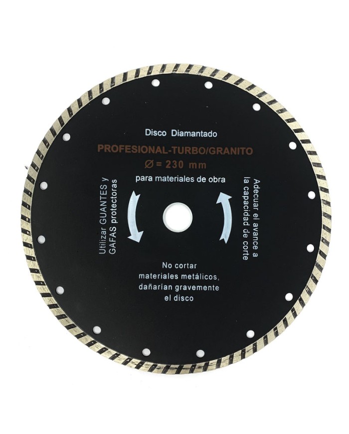 DISCO DIAMANTE PORCELANICO MEDID 230 TP