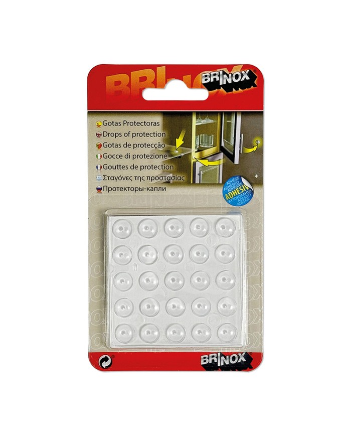 GOTAS ADHESIVAS BRINOX  9X2MM. B/25PZS.