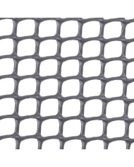 MALLA PLASTICO GRIS 9X9 GUMHA ROLLO 25MTS.