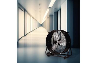 VENTILADOR DE SUELO GSC INDUSTRIAL CON RUEDAS 250W. 70CMS. 005000746