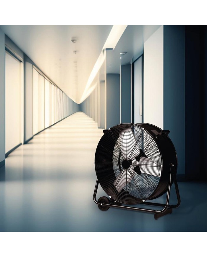 VENTILADOR DE SUELO GSC INDUSTRIAL CON RUEDAS 250W. 70CMS. 005000746