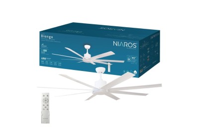 VENTILADOR TECHO 49W.165CM.BLANCO GSC