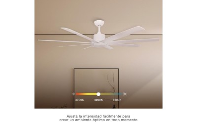 VENTILADOR TECHO 49W.165CM.BLANCO GSC