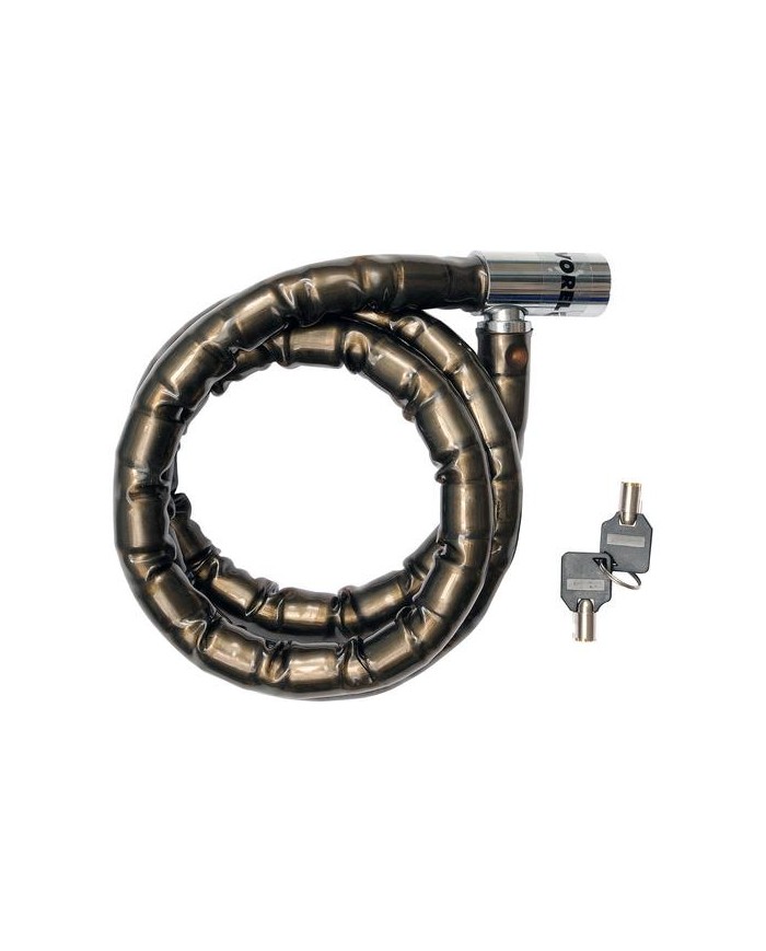 CABLE CANDADO ANTIROBO 25MMX150CM VOREL