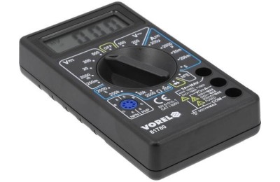 MULTIMETRO DIGITAL CON PUNTAS Y CABLE