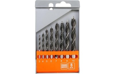 BROCA PARA MADERA VOREL ESTUCHE 8 PZAS