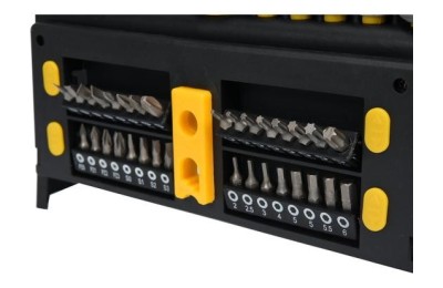 JUEGO DESTORNILLADOR CARRACA VOREL 50PZAS.