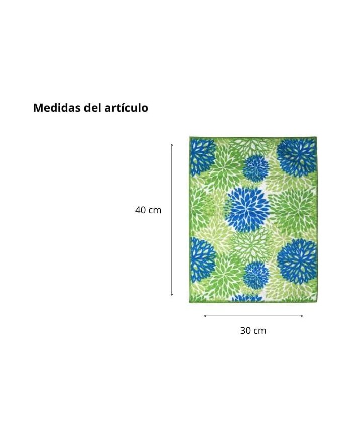 PAÑO MICROFIBRA ESTAMPADO 30X40CMS. 3UD.