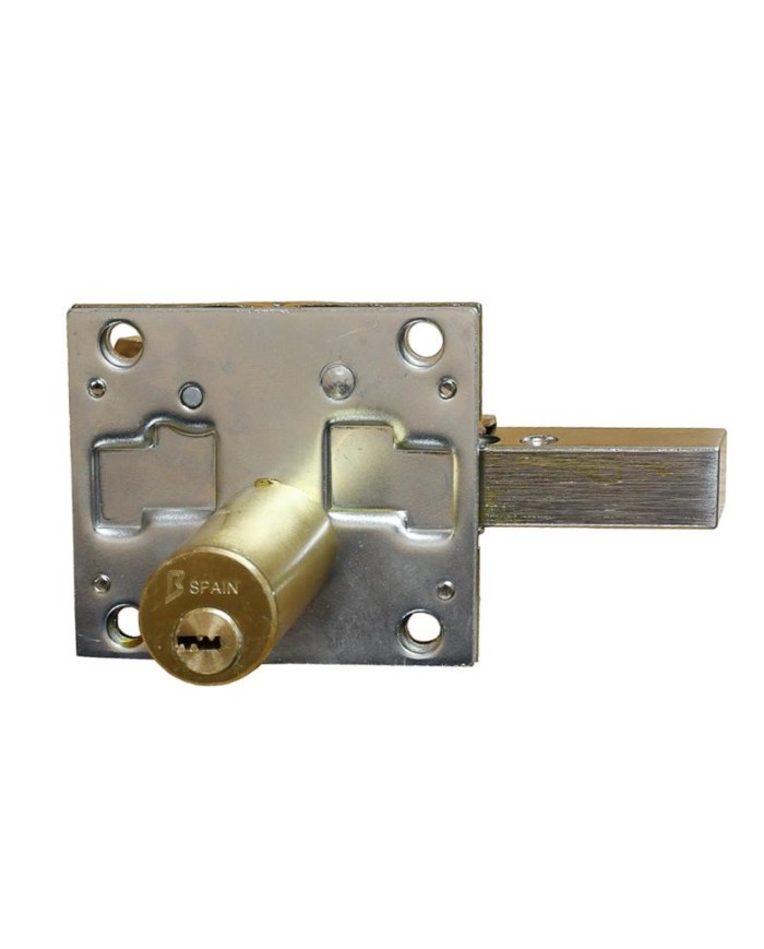 CERROJO SEGURIDAD NIQUEL SATINADO C8558SN BECUSA