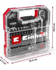 JUEGO PUNTAS ATORNILLAR 37PZAS. EINHELL