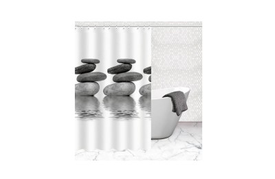 CORTINA BAÑO POLIESTER ALMA 200X180MM. EPID