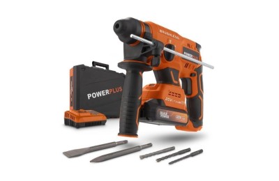 MARTILLO PERFORADOR 20V CON BATERIA POWERPLUS