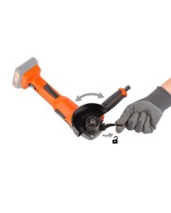 AMOLADORA POWERPLUS 115MM. 20V S/BAT. POWDP35100