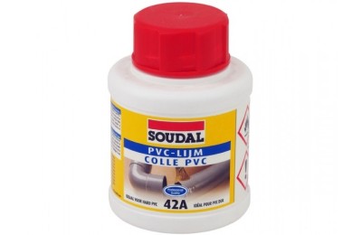 ADHESIVO PVC 250ML. CON PINCEL SOUDAL