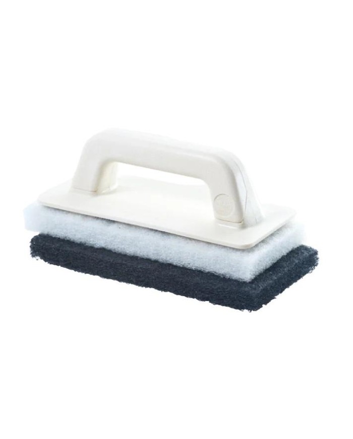 ALISADOR DOBLE LIMPIEZA VALLES CON ESTROPAJO 250X120MM. 566D11