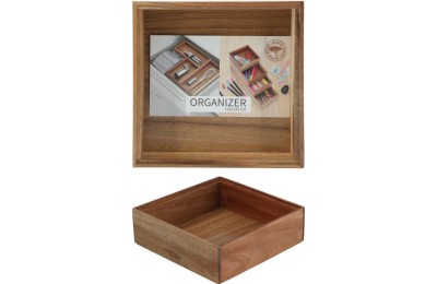 ORGANIZADOR MADERA 15X15X5CMS. KOOP