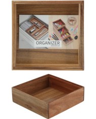 FUENTE OVAL MADERA 40X11X7CMS. KOOP