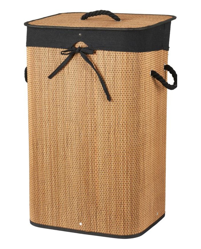 CESTA BAMBU ROPA KOOP 40X30X60CMS.