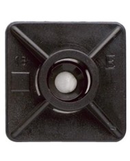 BASE PARA BRIDAS 27MM. NEGRA INDEX 100U