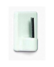 PERCHA BRINOX B50065B VISILLOS BLANCA 1U