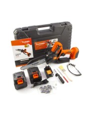 MOTOSIERRA 21V. 180MM. 2BAT.4,0AH ALTUNA