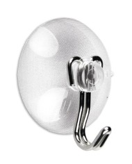 PERCHA VENTOSA 40MM. C/GANCHO BRINOX B50810H B/2UDS.