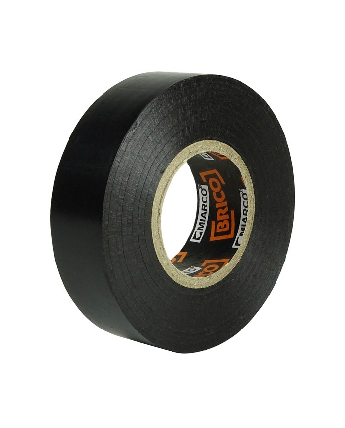 CINTA AISLANTE MIARCO 25X25 NEGRA (10U)