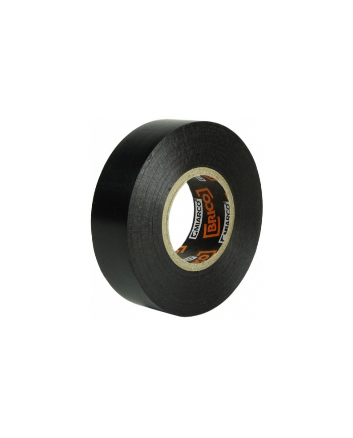 CINTA AISLANTE MIARCO 19X10 NEGRA (10U)