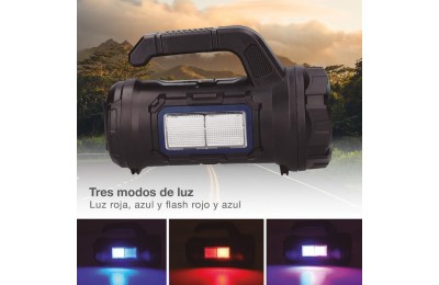 LINTERNA MULTIUSOS 10W RECARGABLE USB CON CAJA DE HERRAMIENTAS GSC