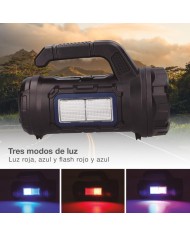 LINTERNA MULTIUSOS 10W RECARGABLE USB CON CAJA DE HERRAMIENTAS GSC