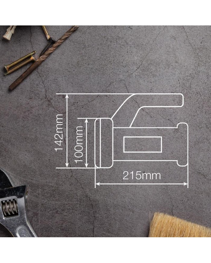 LINTERNA MULTIUSOS 10W RECARGABLE USB CON CAJA DE HERRAMIENTAS GSC