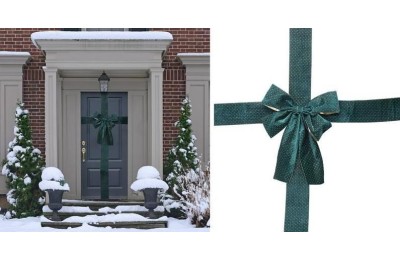 LAZO PARA PUERTA VERDE 33X42CM KOOP