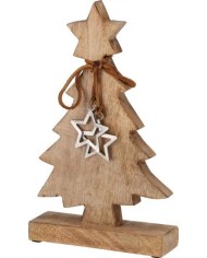 ARBOL DE NAVIDAD DE MADERA 30 CM KOOP