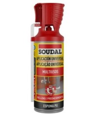 ESPUMA POLIURETANO SOUDAL 300ML.C/CANULA
