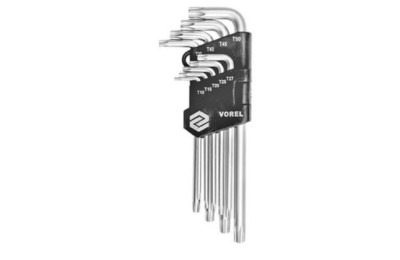 LLAVE TORX LARGA VOREL 9...